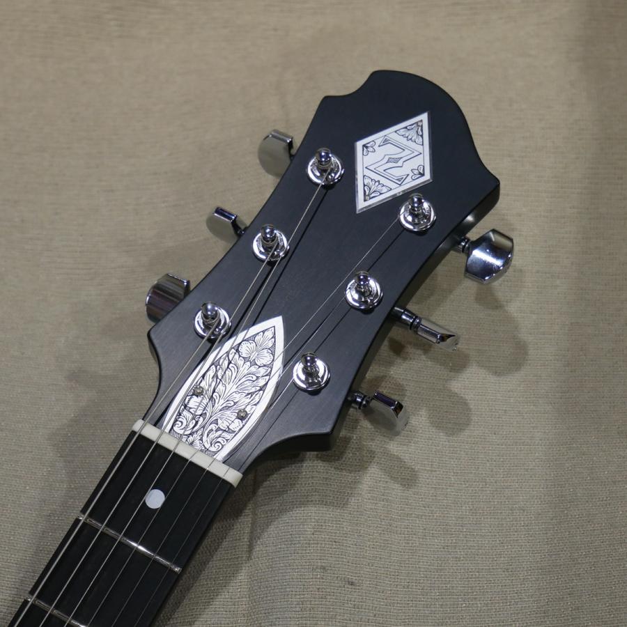 Zemaitis / IFG-AC-24 Heart Black ゼマイティス パールインレイ 布袋