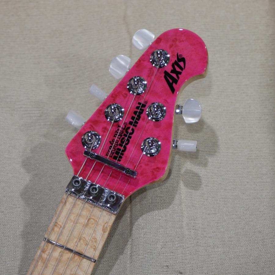 ［取引中］MUSICMAN「AXIS EX trans pink」 AXIS EX Trans Pink MUSIC MAN エレクトリックギター その他のボディー