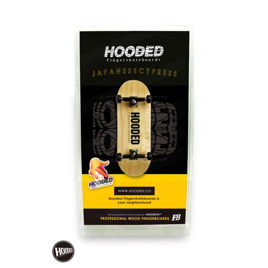 HOODED I 指スケ 木製 コンプリート ナチュラル フィンガー