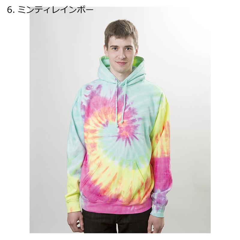 パーカー カラートーン COLORTONE プルオーバー タイダイ TIE DYE