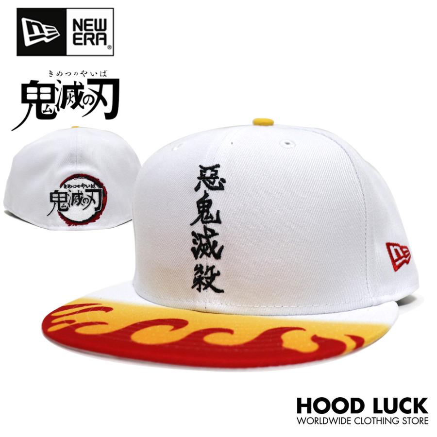 ニューエラ 鬼滅の刃 きめつ コラボ Newera キャップ 59fifty キメツ 煉獄杏寿郎 日本限定 小学生 キャラクター コレクション 悪鬼滅殺 無限列車 Newera Hood Luck 通販 Yahoo ショッピング