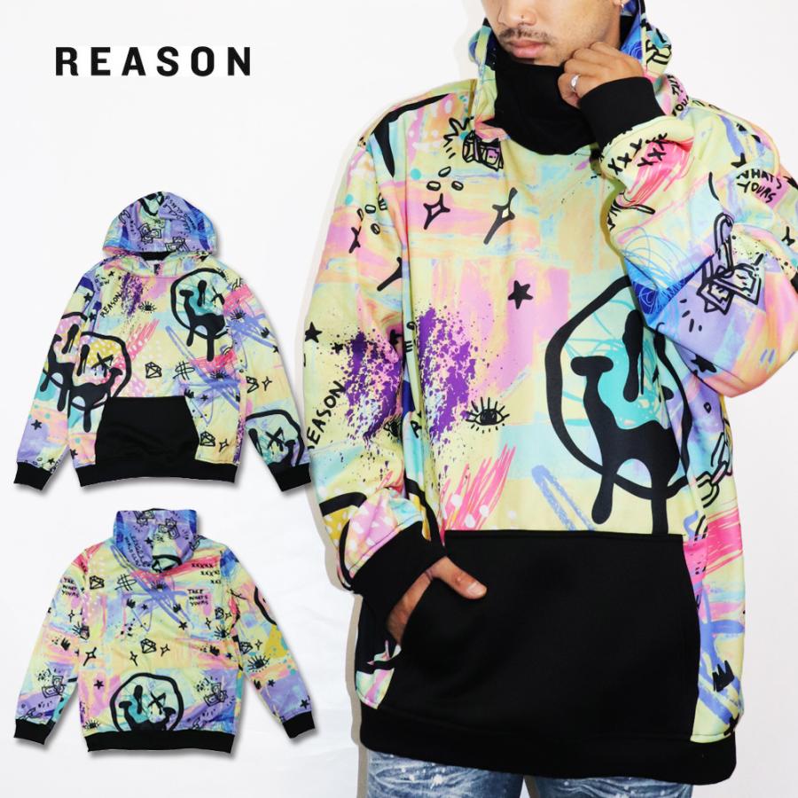 Reason パーカー スウェット フード付き パステル スマイル World Hoodie メンズ レディース パステルカラー マスク コロナ対策 スエット ストリート B系 Reason Cv T102 Hood Luck 通販 Yahoo ショッピング