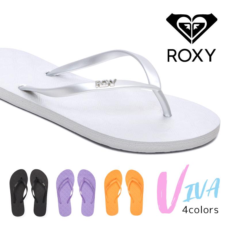 Roxy ロキシー ビーチサンダル 可愛い ビーサン レディース Viva Iv シンプル ブランド ロゴ 痛くない 有名ブランド