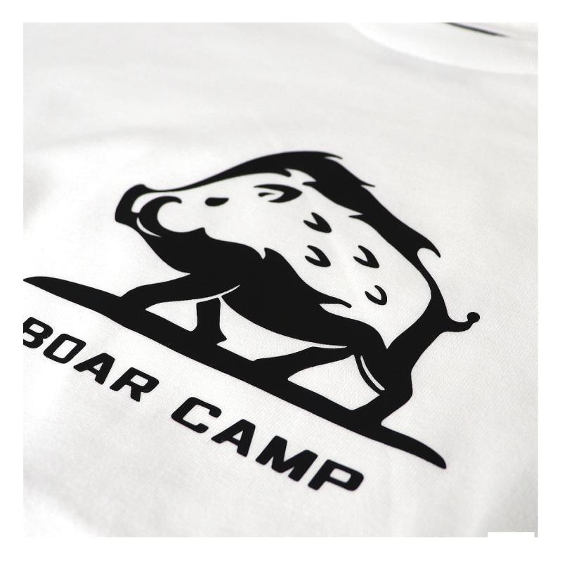Boar Camp ボアキャンプ ロゴtシャツ イノシシ 猪ロゴ アウトドア 登山 かわいい メンズ レディース キッズ 親子 ペアルック お揃い 森ガール St Boarcamp001 Hood Luck 通販 Yahoo ショッピング