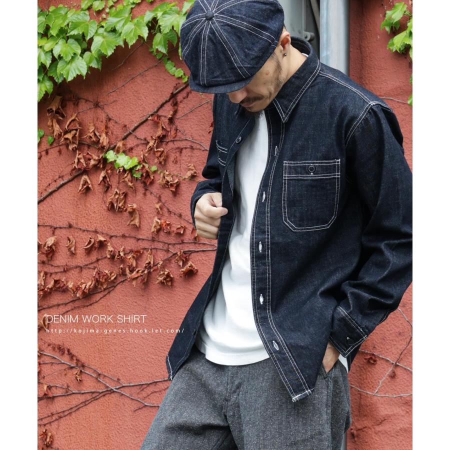児島ジーンズ 公式通販 デニム ワークシャツ KGR by Kojima Genes | 児島ジーンズ | 13