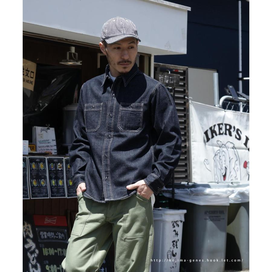 児島ジーンズ 公式通販 デニム ワークシャツ KGR by Kojima Genes | 児島ジーンズ | 15