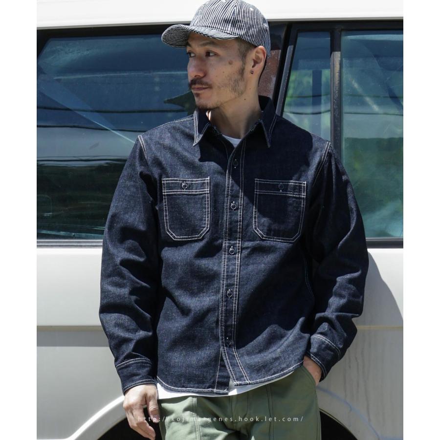 児島ジーンズ 公式通販 デニム ワークシャツ KGR by Kojima Genes | 児島ジーンズ | 03