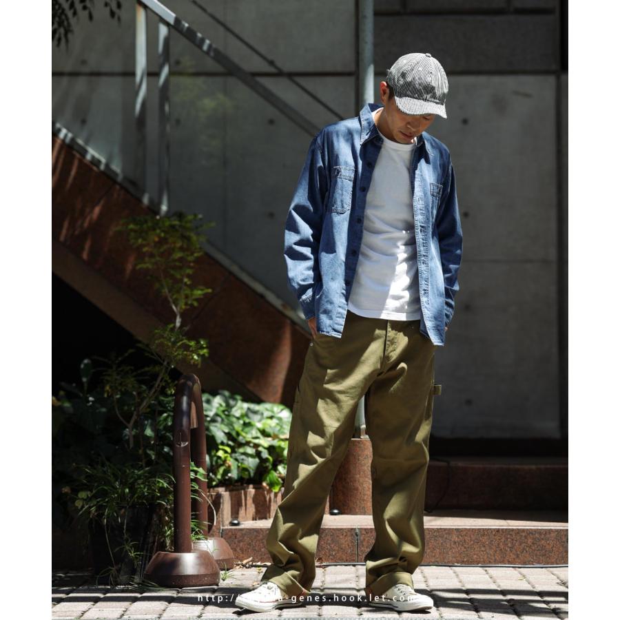 児島ジーンズ 公式通販 デニム ワークシャツ ユーズドウェル KGR by