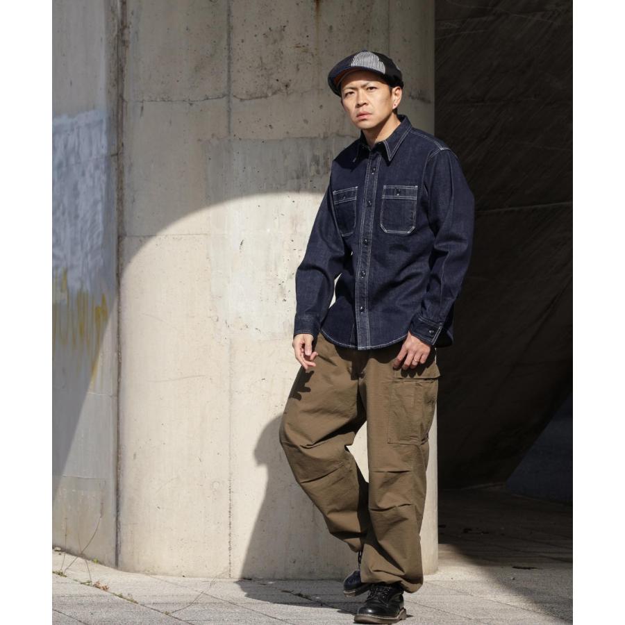 児島ジーンズ 公式通販 12oz セルビッチ ワークシャツ KGR by Kojima Genes | 児島ジーンズ | 13