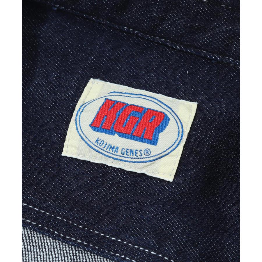 児島ジーンズ 公式通販 12oz セルビッチ ワークシャツ KGR by Kojima Genes | 児島ジーンズ | 15