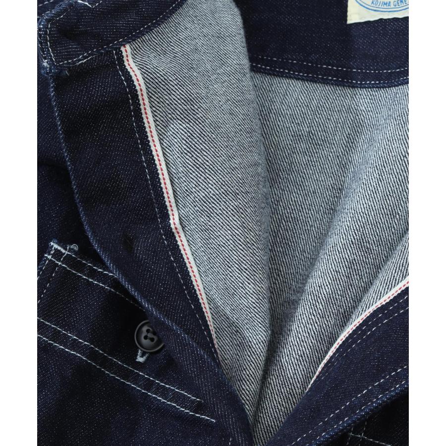 児島ジーンズ 公式通販 12oz セルビッチ ワークシャツ KGR by Kojima Genes | 児島ジーンズ | 17