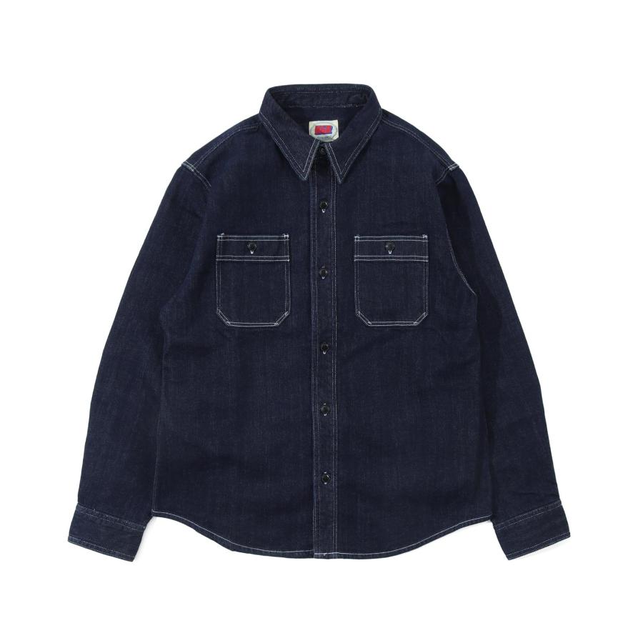 児島ジーンズ 公式通販 12oz セルビッチ ワークシャツ KGR by Kojima