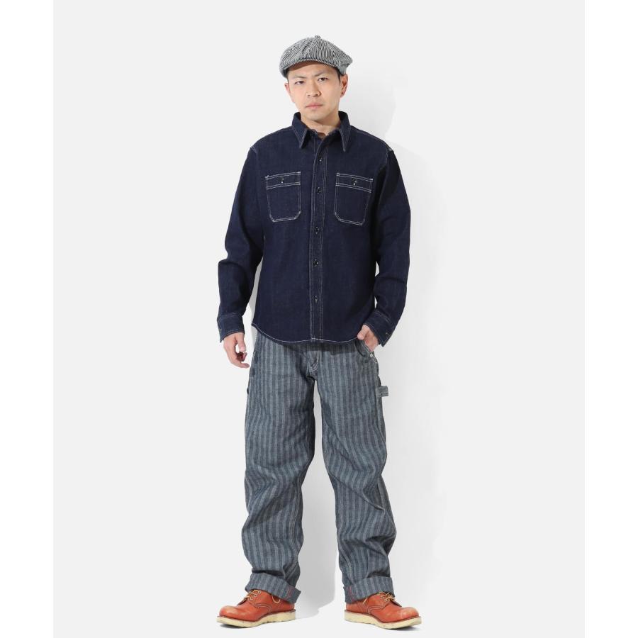 児島ジーンズ 公式通販 12oz セルビッチ ワークシャツ KGR by Kojima Genes | 児島ジーンズ | 05