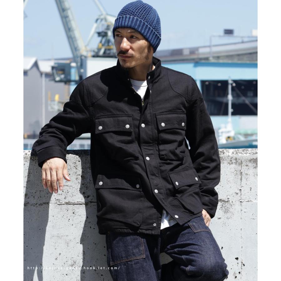 児島ジーンズ　エアロゲルライダースジャケット　INDIGO 児島ジーンズ 公式通販 エアロゲル ライダースジャケット KGR by