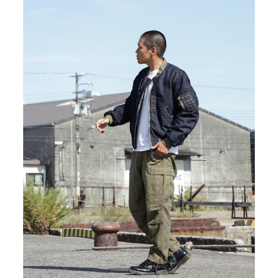 児島ジーンズ 公式通販 デニム MA-1 フライトジャケット KGR-504 | 児島ジーンズ | 18