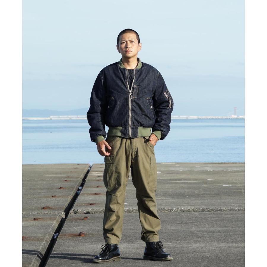 児島ジーンズ 公式通販 デニム MA-1 フライトジャケット KGR-504 | 児島ジーンズ | 03