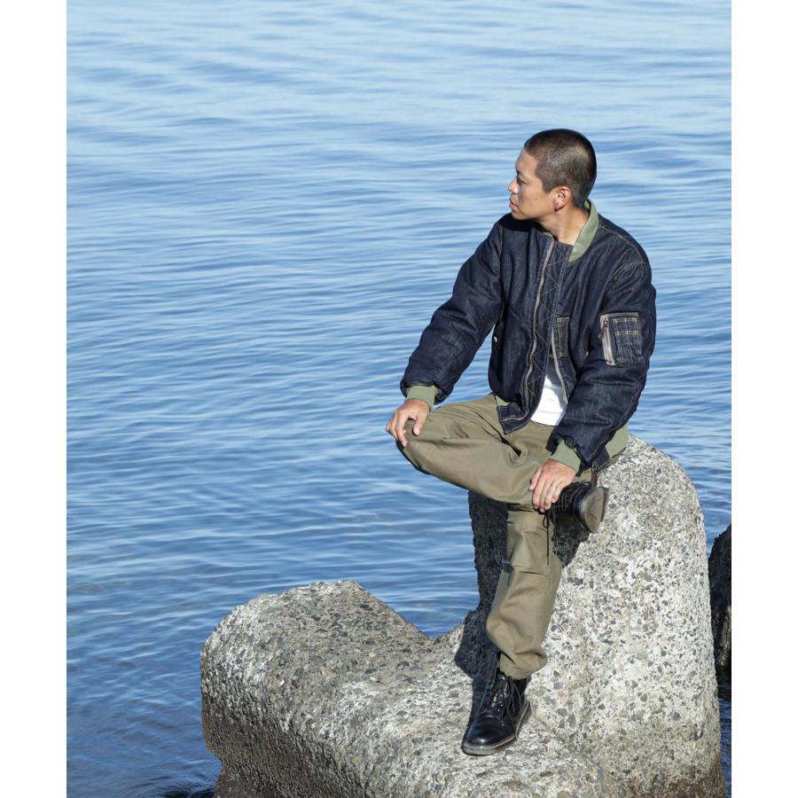 児島ジーンズ 公式通販 デニム MA-1 フライトジャケット KGR-504 | 児島ジーンズ | 04