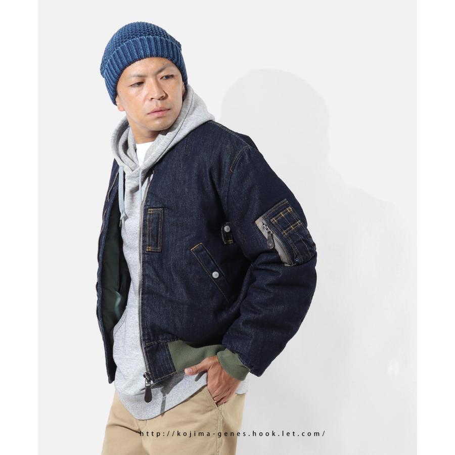 児島ジーンズ 公式通販 デニム MA-1 フライトジャケット KGR-504 | 児島ジーンズ | 10