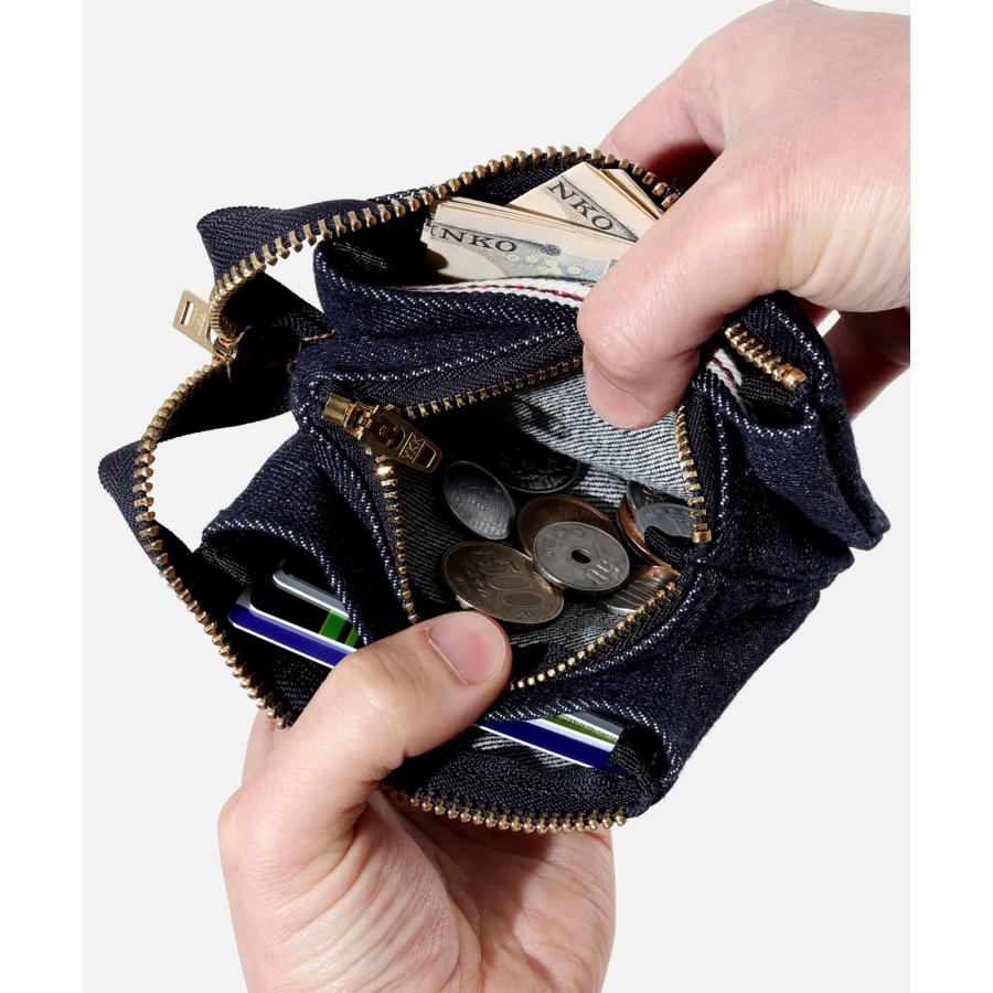 児島ジーンズ 公式通販 セルビッチ デニム ポーチM KGR by Kojima Genes | 児島ジーンズ | 08