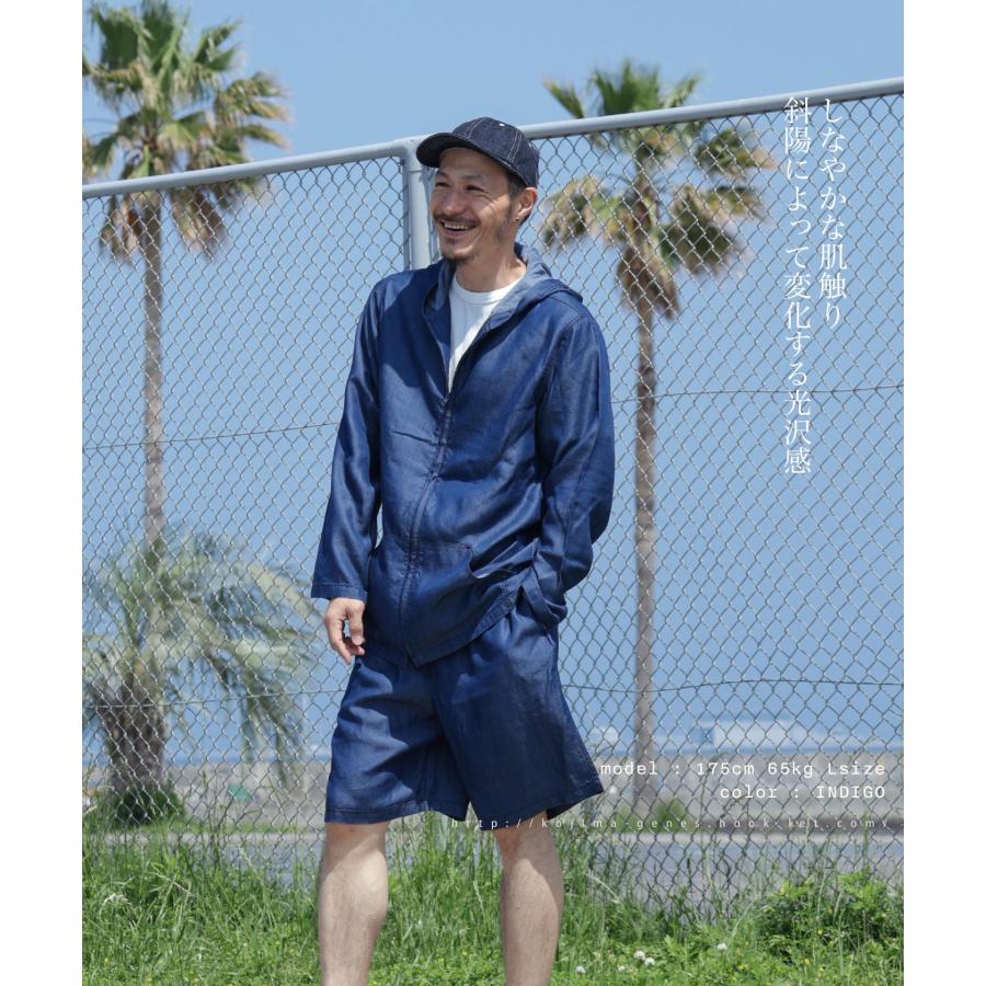 児島ジーンズ上下セットアップ PR】「テンセルセットアップ」MAKUAKE児島ジーンズ【公式