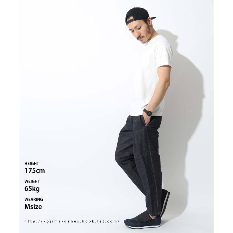 レラックス バルーンパンツ 【 児島ジーンズ 】 サルエル ワイド デニム ストレッチ インドア アウトドア キャンプ 自転車 無地 男性 女性 【 LX102 】 | 児島ジーンズ | 11