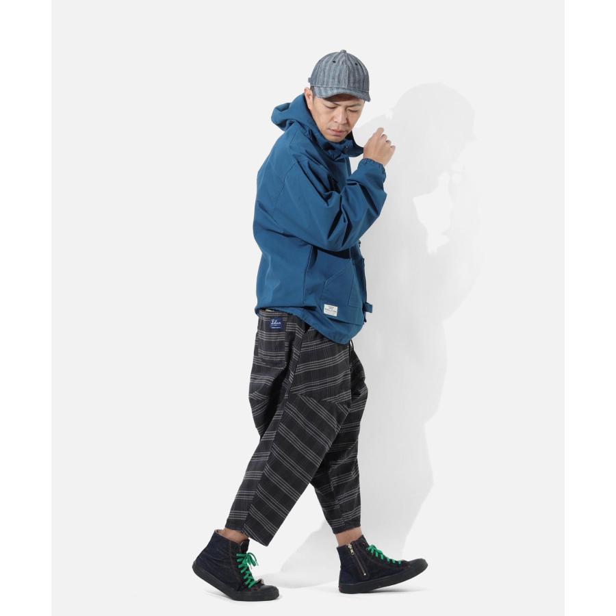 LELAX by 児島ジーンズ  バルーン パンツ チェック 2 メンズ サルエル バイク パンツ LX-110 | 児島ジーンズ | 13