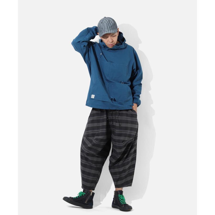 LELAX by 児島ジーンズ  バルーン パンツ チェック 2 メンズ サルエル バイク パンツ LX-110 | 児島ジーンズ | 12