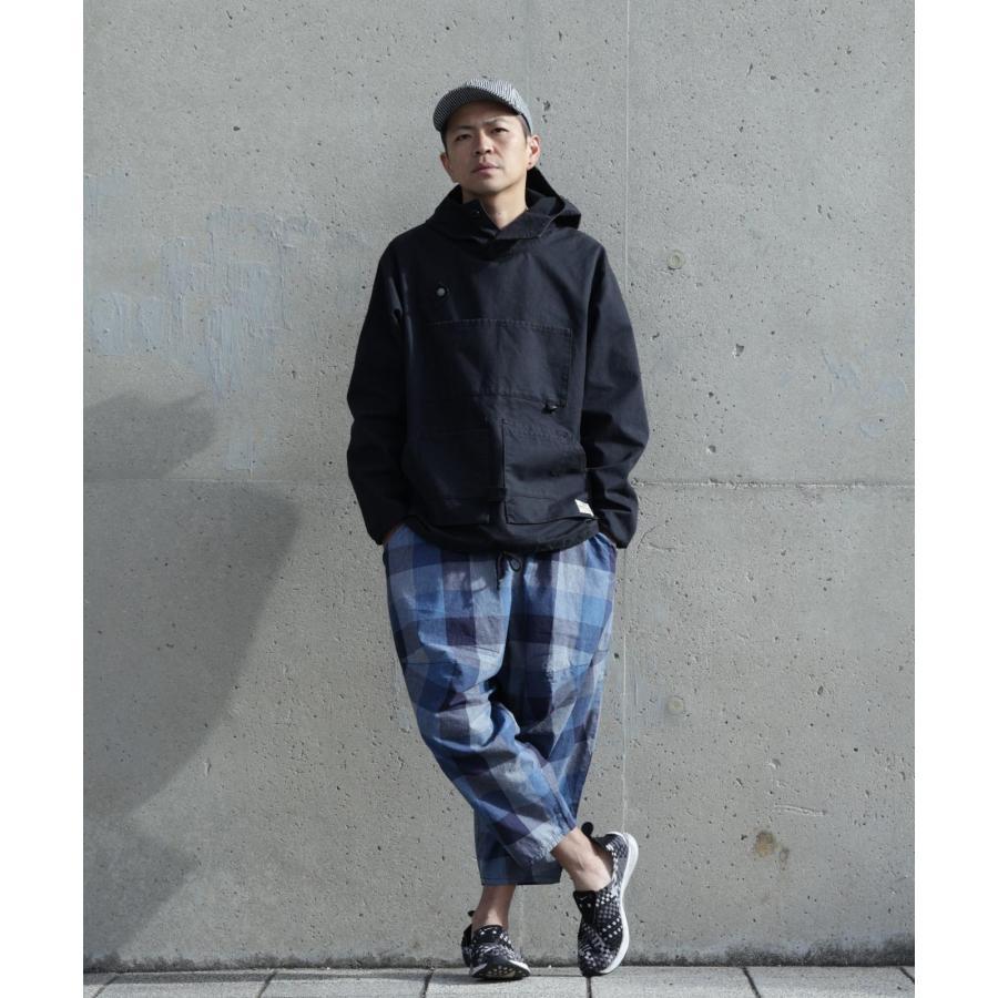 LELAX by 児島ジーンズ  バルーン パンツ インディゴ 2 メンズ サルエル バイク パンツ LX-111 | 児島ジーンズ | 15