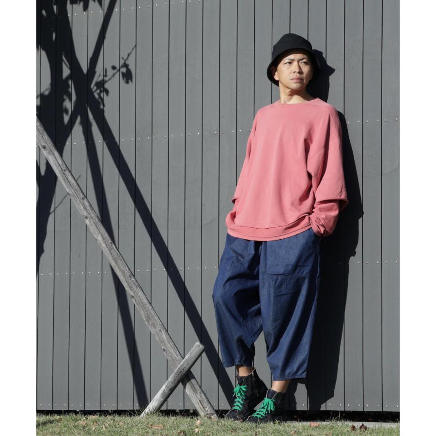 LELAX by 児島ジーンズ  バルーン パンツ インディゴ 2 メンズ サルエル バイク パンツ LX-111 | 児島ジーンズ | 17