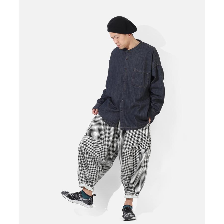 LELAX by 児島ジーンズ  千鳥 バルーンパンツ2 メンズ サルエル モード パンツ LX-112 | 児島ジーンズ | 06