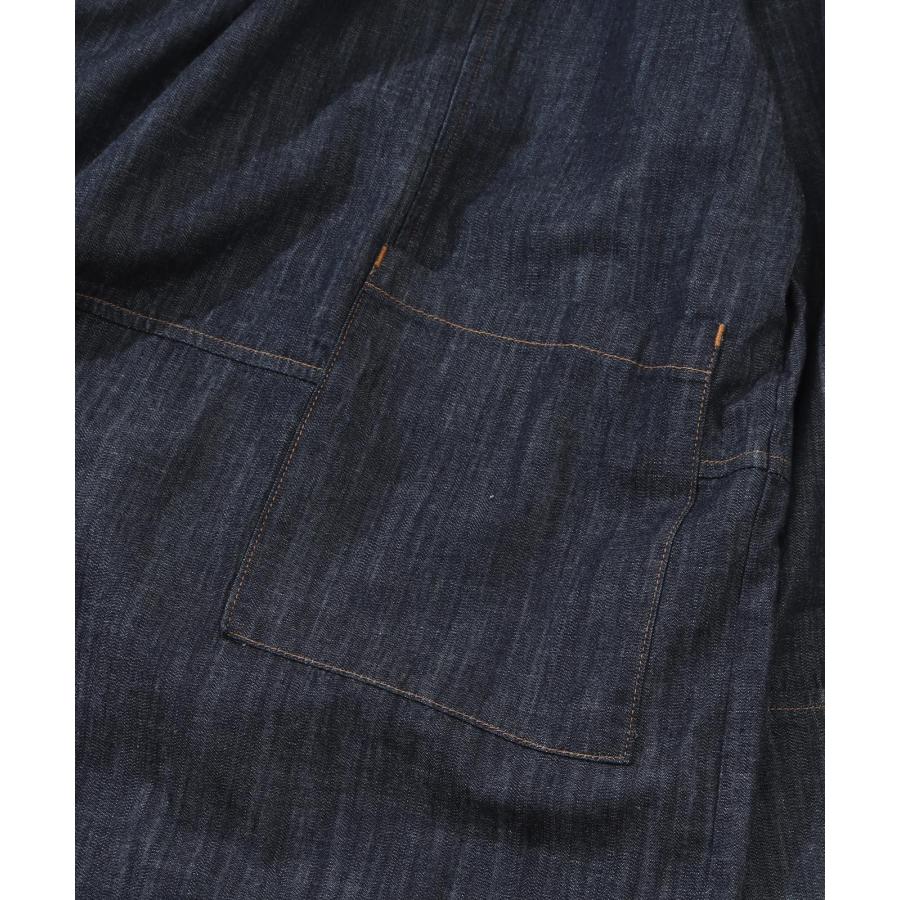 LELAX by 児島ジーンズ ドレープコート メンズ レディース ユニセックス デニム モード ゆったり 大きいサイズ lx213 | 児島ジーンズ | 21