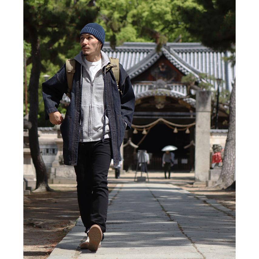 半纏 デニムジャケット 【 児島ジーンズ 】 トップス アウター ジャケット デニム 日本 国産 伝統 男性 女性【 LX501 】 | 児島ジーンズ | 03