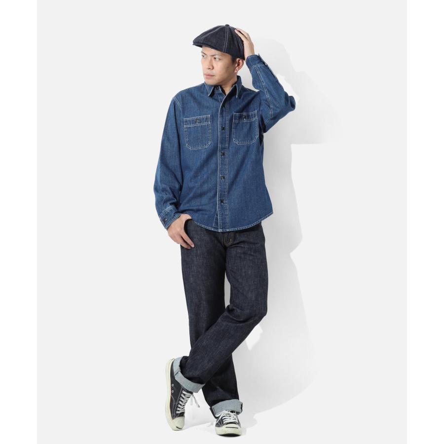 児島ジーンズ 公式通販 10oz ジンバブエ セルビッチ ストレート RNB