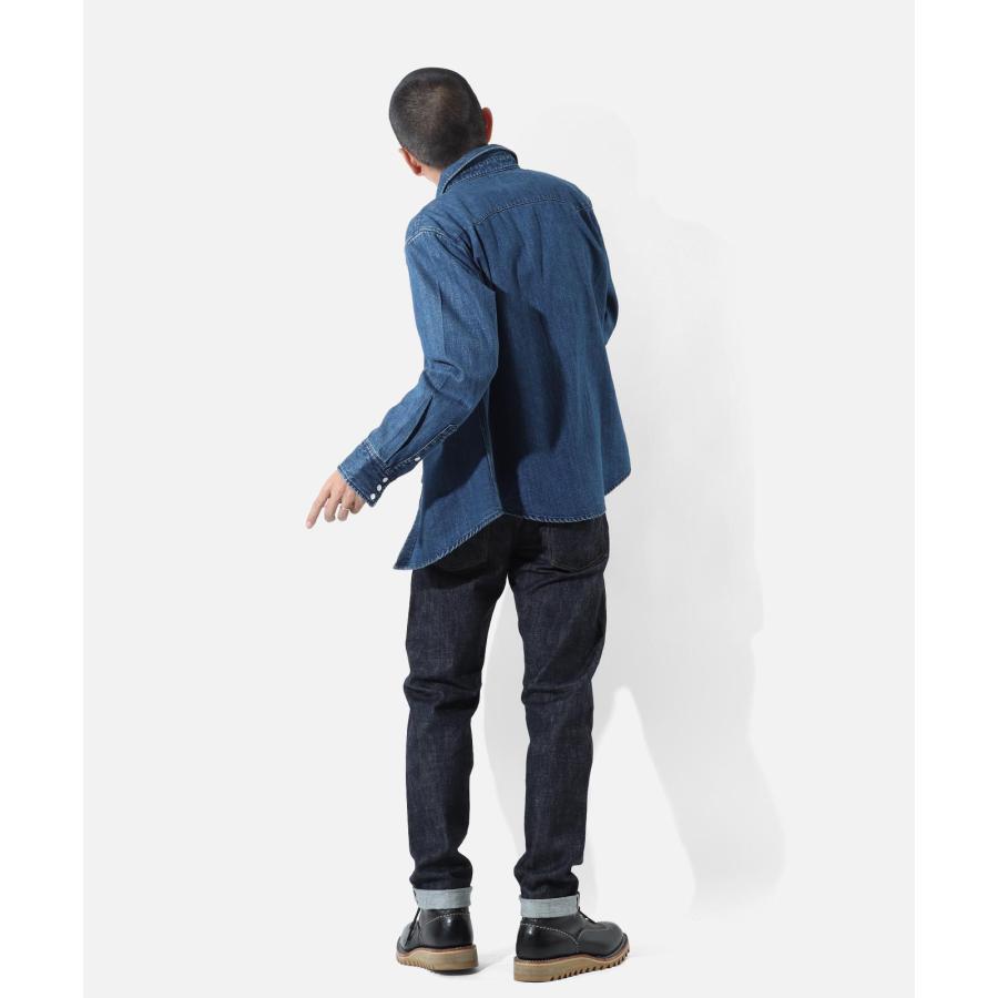 児島ジーンズ 公式通販 10oz ジンバブエ セルビッチ スリム デニム RNB-100S | 児島ジーンズ | 08