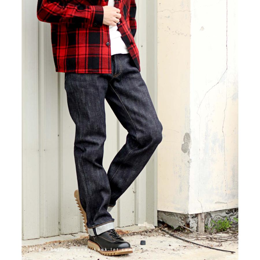 23oz セルビッチ ヴィンテージ ストレートデニム 【 児島ジーンズ 】 ボトムス アウトドア キャンプ ソロキャン バイク ツーリング【 RNB1020R 】 | 児島ジーンズ | 04