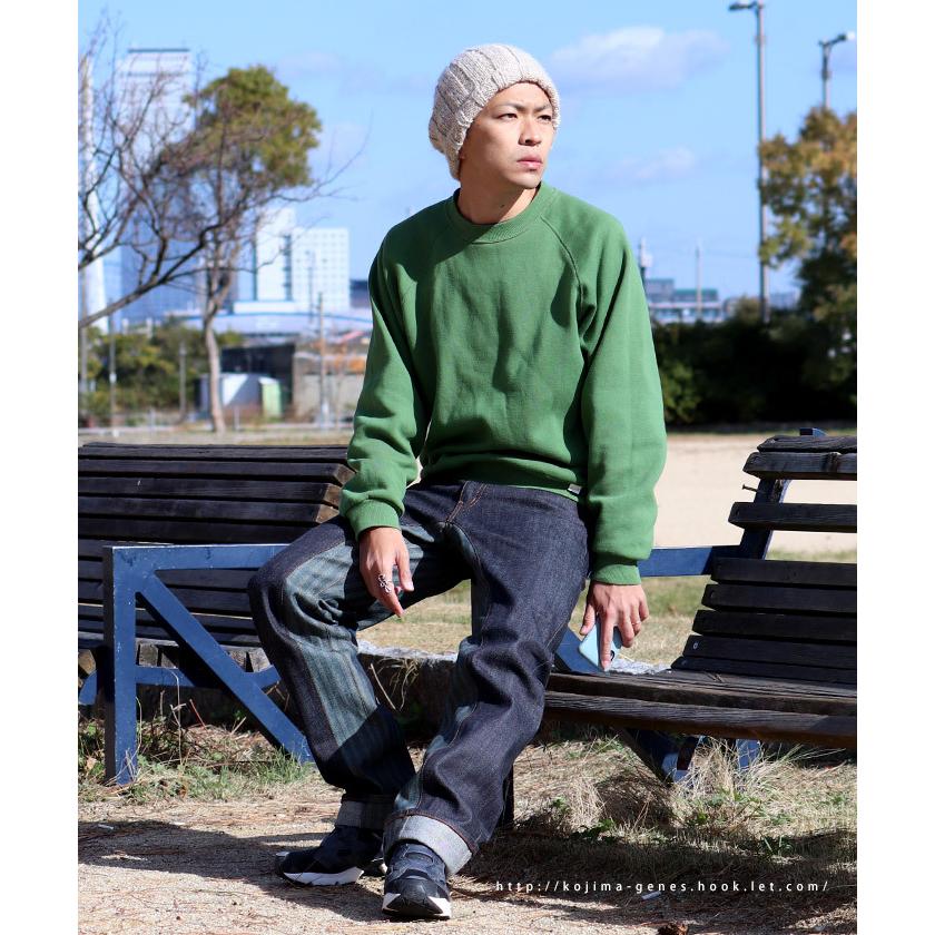 ヘリンボーン モンキーコンボ パンツ 【 児島ジーンズ 】 メンズ バイク キャンプ アウトドア 切り替え デニム ストライプ 男性 女性【 RNB1059H 】 | 児島ジーンズ | 18