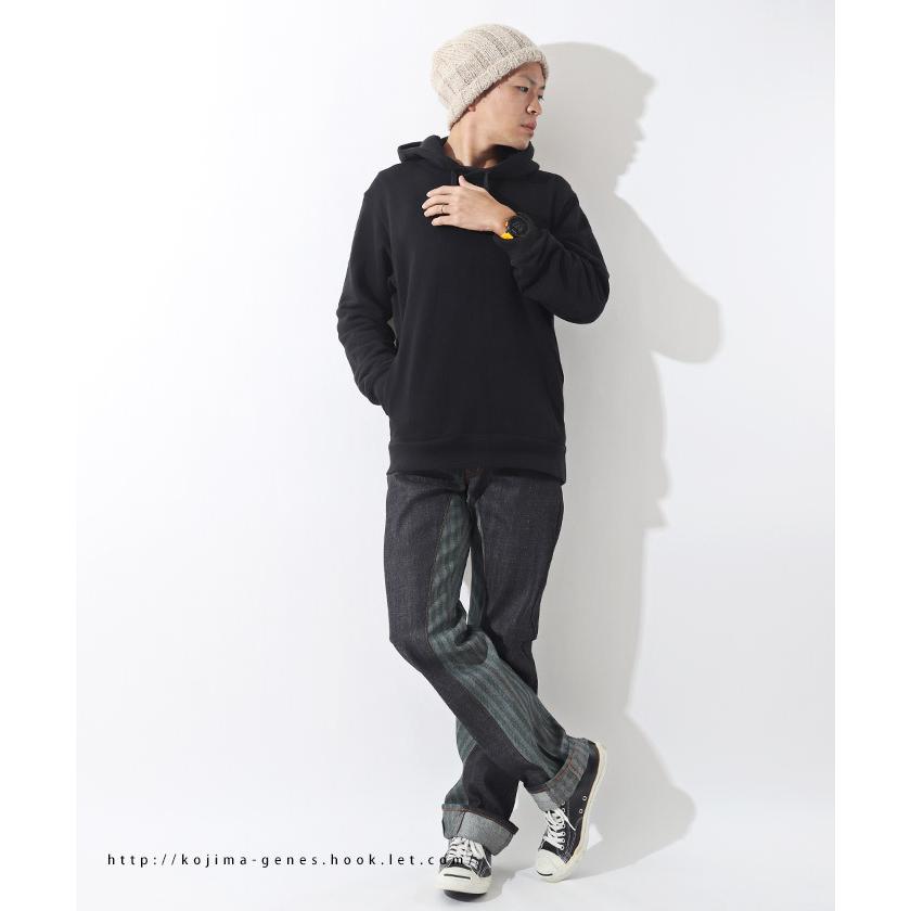 ヘリンボーン モンキーコンボ パンツ 【 児島ジーンズ 】 メンズ バイク キャンプ アウトドア 切り替え デニム ストライプ 男性 女性【 RNB1059H 】 | 児島ジーンズ | 10