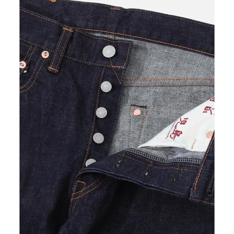 児島ジーンズ 公式通販 14oz セルビッチ ストレートデニム ボタンフライ RNB-106 | 児島ジーンズ | 12