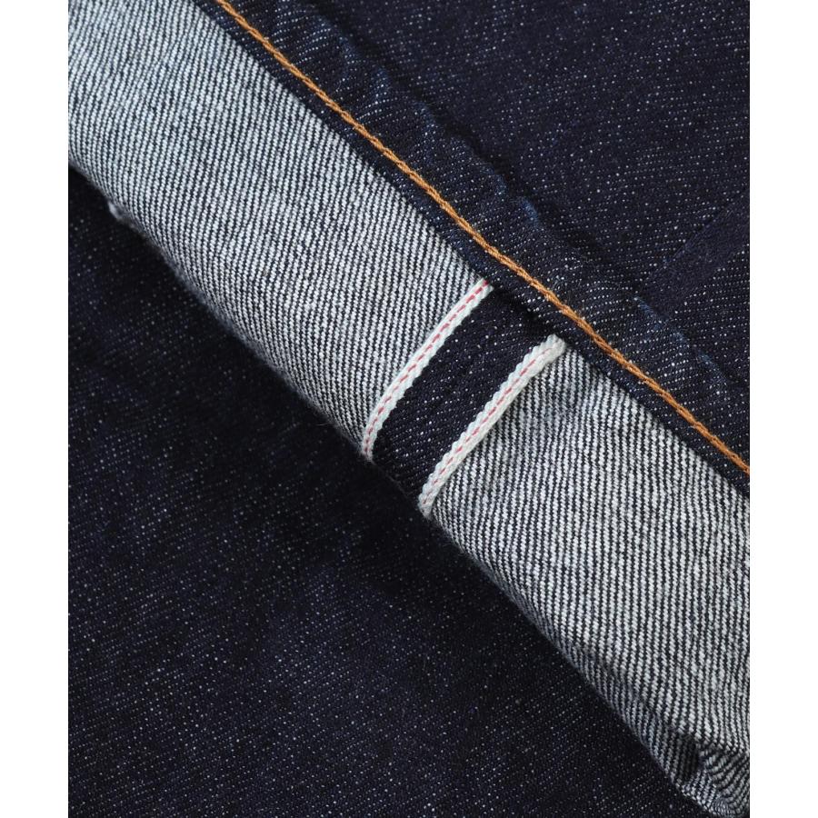 児島ジーンズ 公式通販 14oz セルビッチ ストレートデニム ボタンフライ RNB-106 | 児島ジーンズ | 15