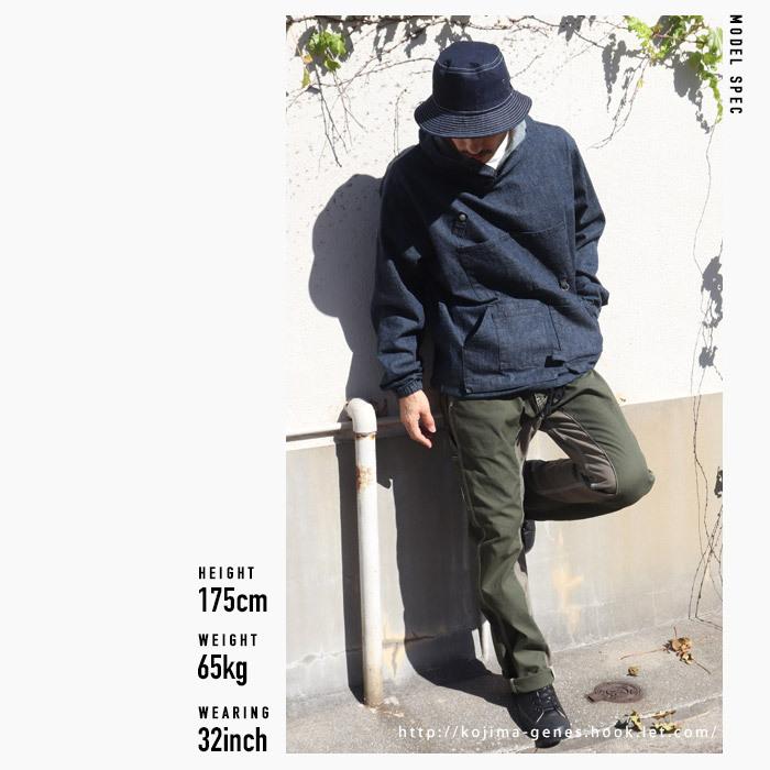 モンキーコンボ ペインターパンツ 富士金梅 【 児島ジーンズ 】 メンズ バイク キャンプ アウトドア キャンツー 切り替え ブラウン カーキ 橙 緑【 RNB1081F 】 | 児島ジーンズ | 14