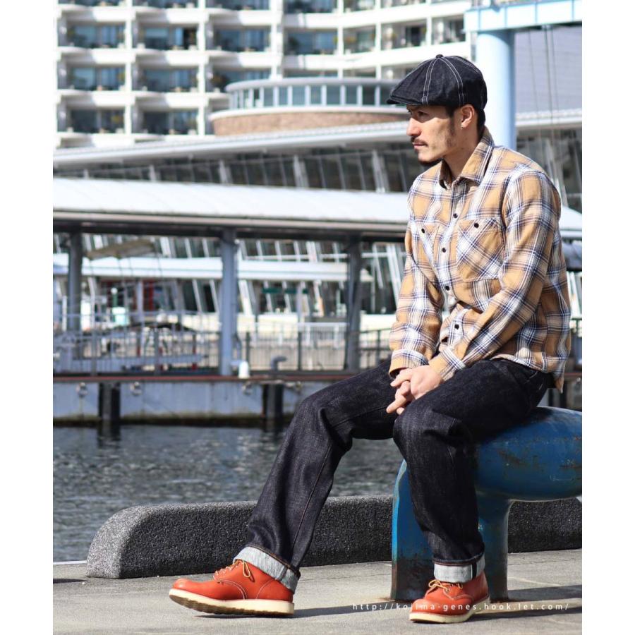 23oz セルビッチ ストレートデニム 【 児島ジーンズ 】 緑耳 アメカジ ヘビーオンス キャンプ ソロキャン キャンツー バイク ツーリング 男性 女性【 RNB108R 】 | 児島ジーンズ | 19