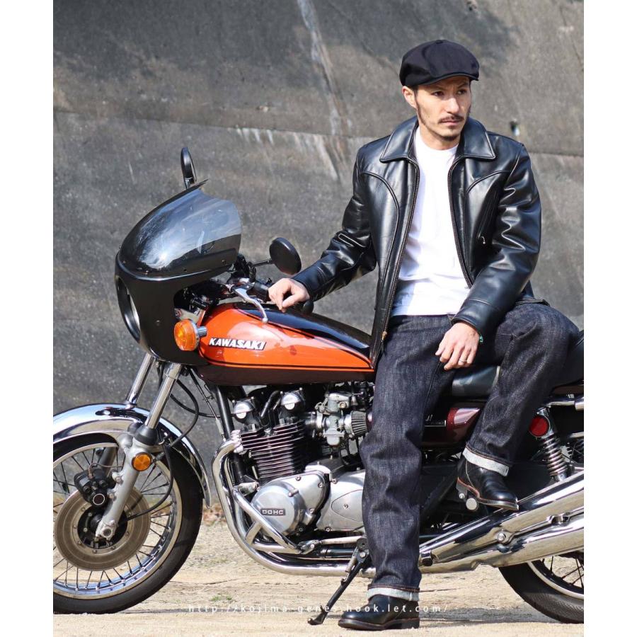 23oz セルビッチ ストレートデニム 【 児島ジーンズ 】 緑耳 アメカジ ヘビーオンス キャンプ ソロキャン キャンツー バイク ツーリング 男性 女性【 RNB108R 】 | 児島ジーンズ | 03