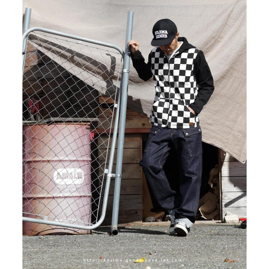 児島ジーンズ 公式通販 デニム ワイド カーゴパンツ kojimagenes | 児島ジーンズ | 03