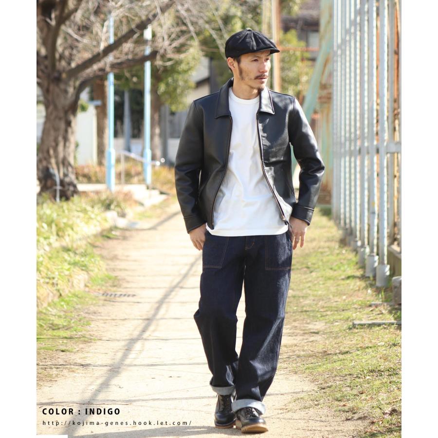 児島ジーンズ 公式通販 ベーシック ベイカーパンツ アメカジ ワイド