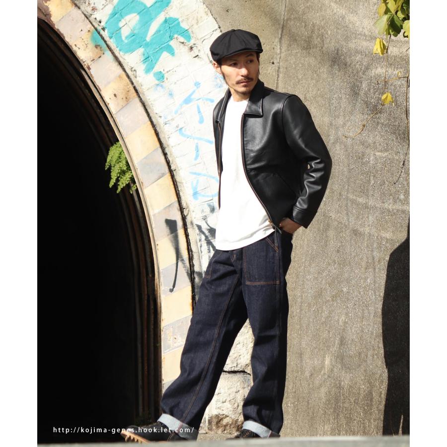 児島ジーンズ 公式通販 ベーシック ベイカーパンツ アメカジ ワイドパンツ バイク メンズ ボトムス kojima genes  RNB-1201 | 児島ジーンズ | 08