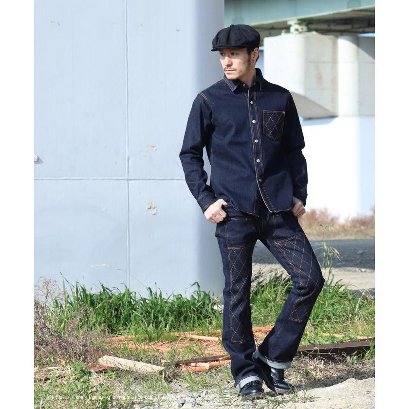児島ジーンズ 公式通販 13oz ケブラー ブーツカット デニム 児島ジーンズ 公式通販 13oz ケブラー ブーツカット デニム