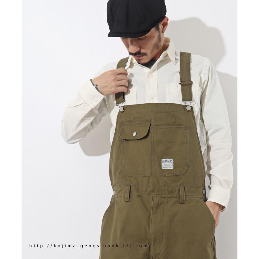 児島ジーンズ WEB限定 富士金梅 コンボ オーバーオール 【 児島