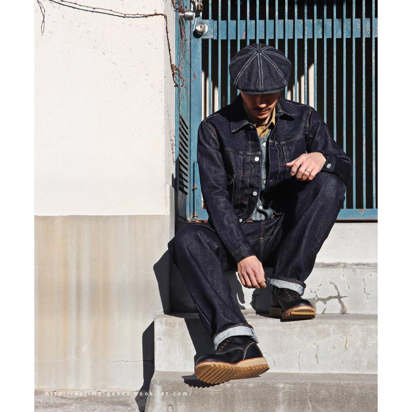 児島ジーンズ 21oz ワイド デニム 男性 メンズ Gパン : HOOK.LET