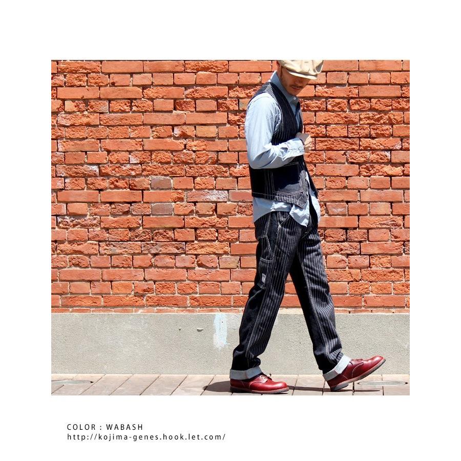 児島ジーンズ 13oz ウォバッシュ コンボ ペインターパンツ