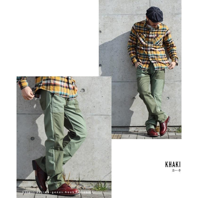 児島ジーンズ 公式通販 マルチ ベイカーパンツ 切り替え ストレート バイク メンズ ボトムス | 児島ジーンズ | 13